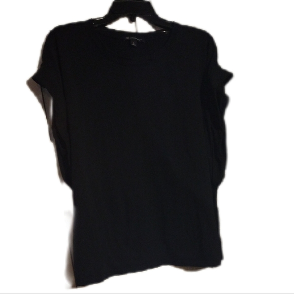 Plain black sleek blouse - Picture 1 of 3